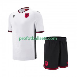 Fotballdrakt Albania Barn Bortekit 2025-2026 Kortermet