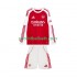 Fotballdrakt Arsenal Barn Hjemmekit 2025-2026 Langermet
