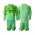 Fotballdrakt Arsenal Keeper Barn Bortekit 2025-2026 Langermet
