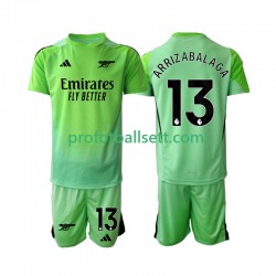 Fotballdrakt Arsenal Keeper Kepa Arrizabalaga 13 Barn Bortekit 2025-2026 Kortermet