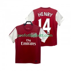 Retro Fotballdrakt Arsenal HENRY 14 2012 Herre Hjemmekit 2011 Kortermet