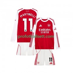 Fotballdrakt Arsenal Martin Zubimendi 11 Barn Hjemmekit 2025-2026 Kortermet