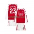 Fotballdrakt Arsenal Merino 23 Barn Hjemmekit 2025-2026 Langermet