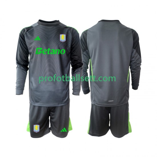 Fotballdrakt Aston Villa Keeper Barn Hjemmekit 2025-2026 Langermet