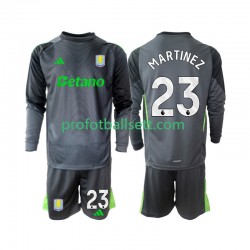 Fotballdrakt Aston Villa Keeper Emiliano Martinez 23 Barn Hjemmekit 2025-2026 Langermet