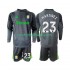 Fotballdrakt Aston Villa Keeper Emiliano Martinez 23 Barn Hjemmekit 2025-2026 Langermet