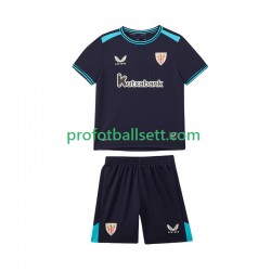 Fotballdrakt Athletic Bilbao Barn Bortekit 2025-2026 Kortermet