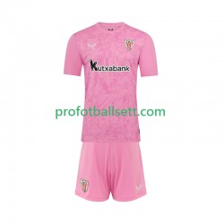 Fotballdrakt Athletic Bilbao Keeper Barn Bortekit 2025-2026 Kortermet
