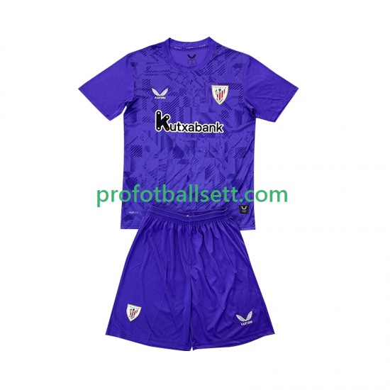 Fotballdrakt Athletic Bilbao Keeper Barn Tredjekit 2025-2026 Kortermet