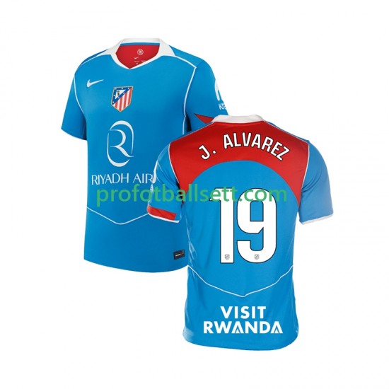 Fotballdrakt Atlético Madrid Julian Alvarez 19 Herre Tredjekit 2025-2026 Kortermet