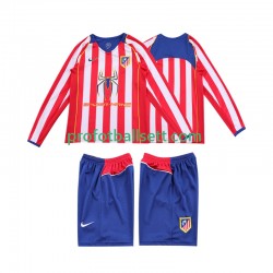 Retro Fotballdrakt Atlético Madrid 2005 Barn Hjemmekit 2004 Langermet