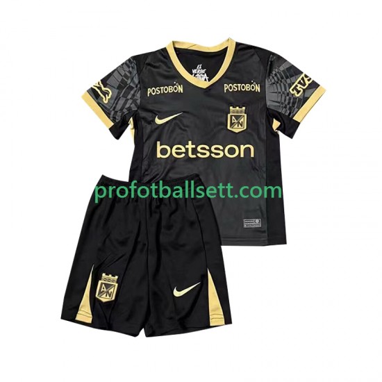 Fotballdrakt Atletico Nacional Barn Bortekit 2025 Kortermet