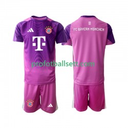 Fotballdrakt FC Bayern München Keeper Barn Fjerdekit 2025-2026 Kortermet