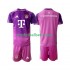 Fotballdrakt FC Bayern München Keeper Barn Fjerdekit 2025-2026 Kortermet