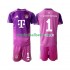 Fotballdrakt FC Bayern München Keeper Manuel Neuer 1 Barn Fjerdekit 2025-2026 Kortermet