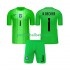 Fotballdrakt Brasil Keeper Alisson Becker 1 Barn Hjemmekit 2026 Kortermet