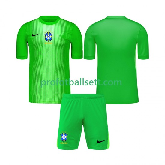 Fotballdrakt Brasil Keeper Barn Hjemmekit 2026 Kortermet