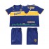 Retro Fotballdrakt CA Boca Juniors 1996 1997 Barn Hjemmekit Kortermet