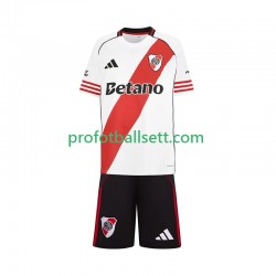 Fotballdrakt CA River Plate Barn Hjemmekit 2025-2026 Kortermet