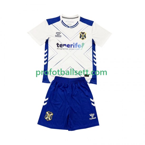 Fotballdrakt CD Tenerife Barn Hjemmekit 2025-2026 Kortermet