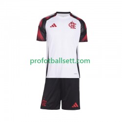 Fotballdrakt CR Flamengo Barn Bortekit 2025-2026 Kortermet