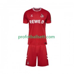 Fotballdrakt FC Köln Barn Bortekit 2025-2026 Kortermet