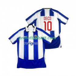 Retro Fotballdrakt FC Porto DECO 10 2003 Herre Hjemmekit 2004 Kortermet