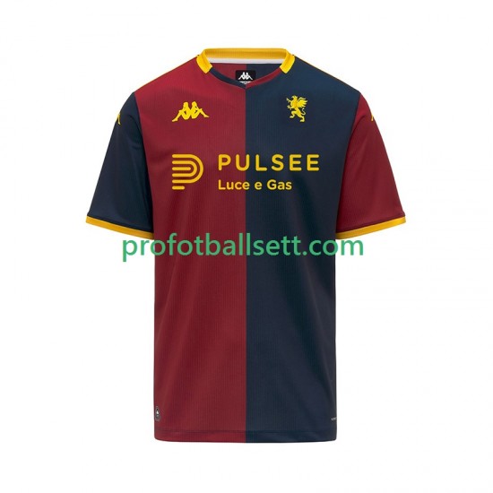 Fotballdrakt Genoa Herre Hjemmekit 2025-2026 Kortermet