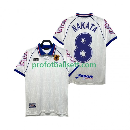 Retro Fotballdrakt Japan NAKATA 8 1998 Herre Bortekit Kortermet