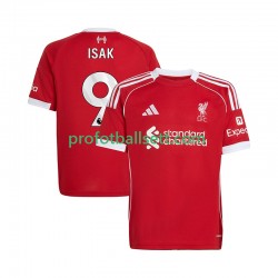 Fotballdrakt Liverpool ISAK 9 Herre Hjemmekit 2025-2026 Kortermet