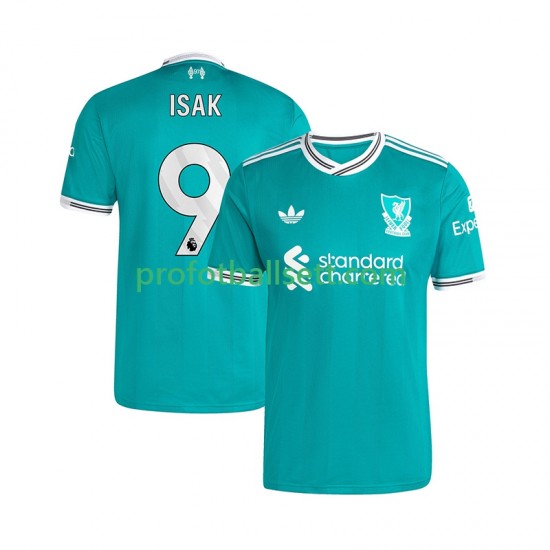 Fotballdrakt Liverpool ISAK 9 Herre Tredjekit 2025-2026 Kortermet