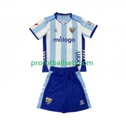 Fotballdrakt Málaga CF Barn Hjemmekit 2025-2026 Kortermet