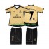 Manchester Utd BECKHAM 7 Anniversary Football Shirt 2001 2002 Barn Tredjekit Kortermet