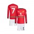 Fotballdrakt Manchester Utd Cristiano Ronaldo 7 Barn Hjemmekit 2025-2026 Langermet