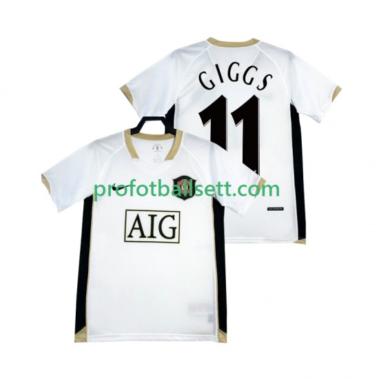 Retro Fotballdrakt Manchester Utd GIGGS 11 -2007 Herre Bortekit 2006 Kortermet