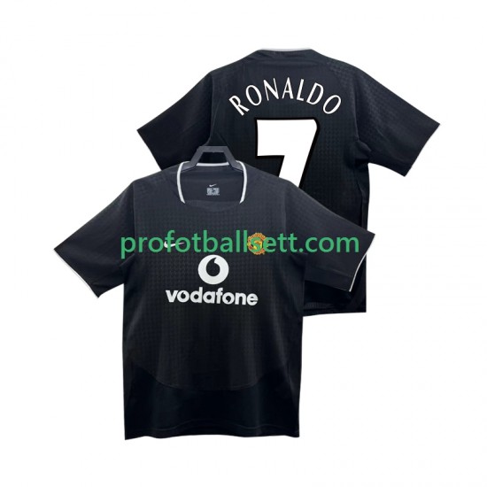 Retro Fotballdrakt Manchester Utd RONALDO 7 2002 Herre Bortekit 2004 Kortermet