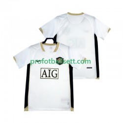 Retro Fotballdrakt Manchester Utd -2007 Herre Bortekit 2006 Kortermet