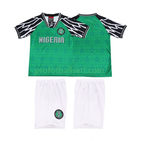 Retro Fotballdrakt Nigeria 1995 Barn Hjemmekit Kortermet