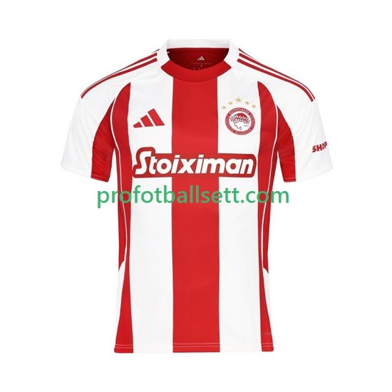 Fotballdrakt Olympiacos Herre Hjemmekit 2025-2026 Kortermet