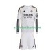 Fotballdrakt Real Madrid Barn Hjemmekit 2025-2026 Langermet
