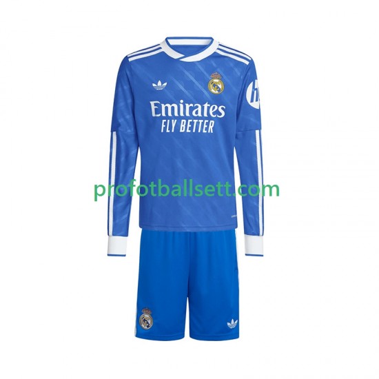 Fotballdrakt Real Madrid Barn Tredjekit 2025-2026 Langermet