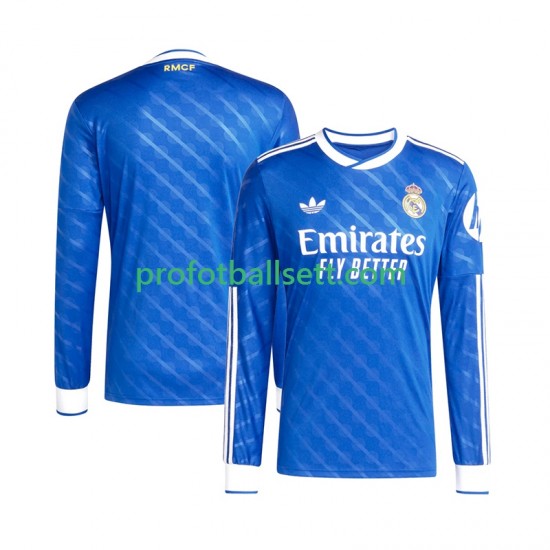 Fotballdrakt Real Madrid Herre Tredjekit 2025-2026 Langermet