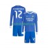 Fotballdrakt Real Madrid Trent Alexander-Arnold 12 Barn Tredjekit 2025-2026 Langermet