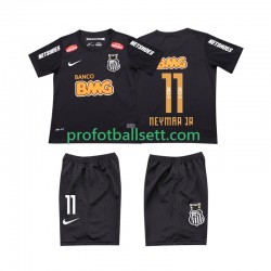 Retro Fotballdrakt Santos NEYMAR JR 11 Classic 2012 2013 Barn Bortekit Kortermet