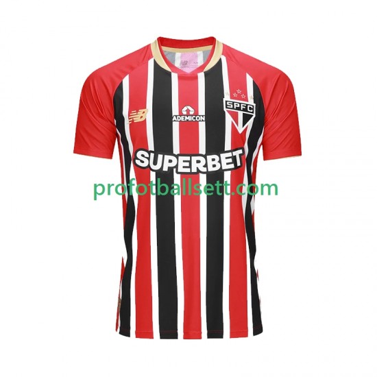 Fotballdrakt Sao Paulo Herre Bortekit 2025-2026 Kortermet
