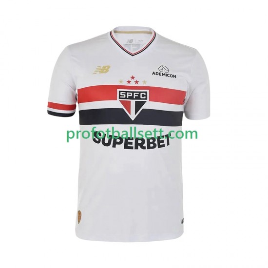 Fotballdrakt Sao Paulo Herre Hjemmekit 2025-2026 Kortermet