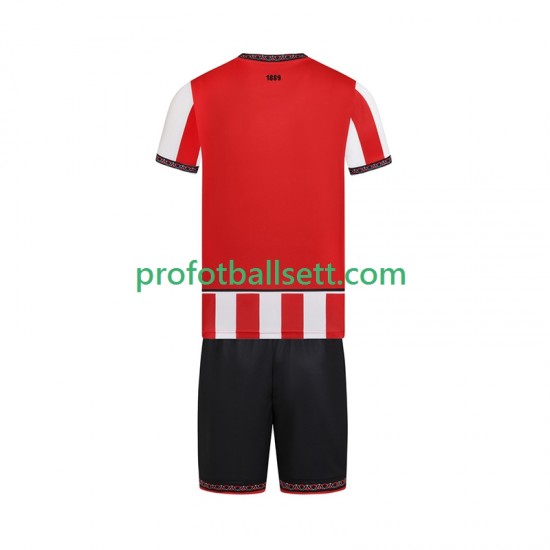 Fotballdrakt Sheffield United Barn Hjemmekit 2025-2026 Kortermet