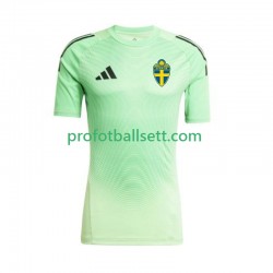 Fotballdrakt Sverige Keeper Herre Hjemmekit 2025-2026 Kortermet
