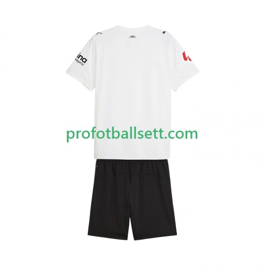 Fotballdrakt Valencia CF Barn Hjemmekit 2025-2026 Kortermet