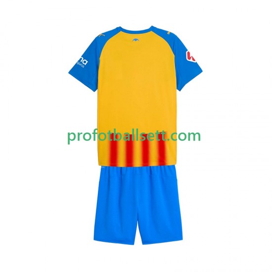 Fotballdrakt Valencia CF Barn Tredjekit 2025-2026 Kortermet